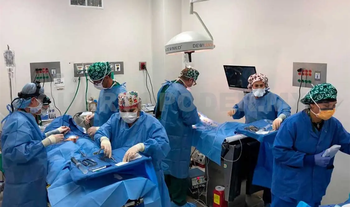 Médicos de Estados Unidos realizan cirugías gratuitas