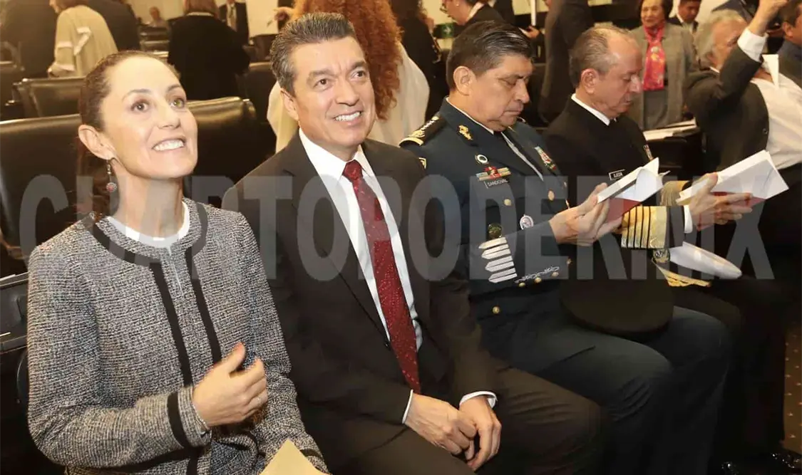 Escandón reconoció la incansable lucha por la justicia y defensa de los derechos humanos de Rosario Ibarra. CP