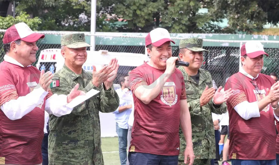 Inaugura Rutilio Escandón Torneo Interinstitucional