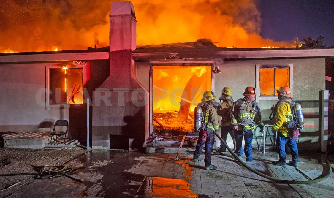 La combinación de voraces incendios más los fuertes vientos que se esperan en California a lo largo de estos días, elevan la peligrosidad y el riesgo. Twitter