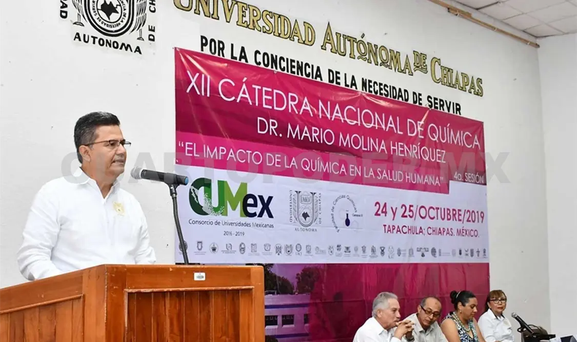 Con la presencia de investigadores de diversas universidades del país, se llevó a cabo la XII Cátedra Nacional de Química. CP