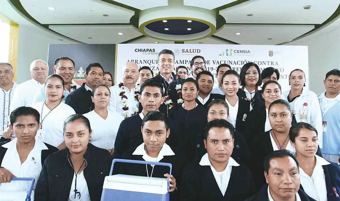 En marcha campaña de vacunación contra influenza y sarampión