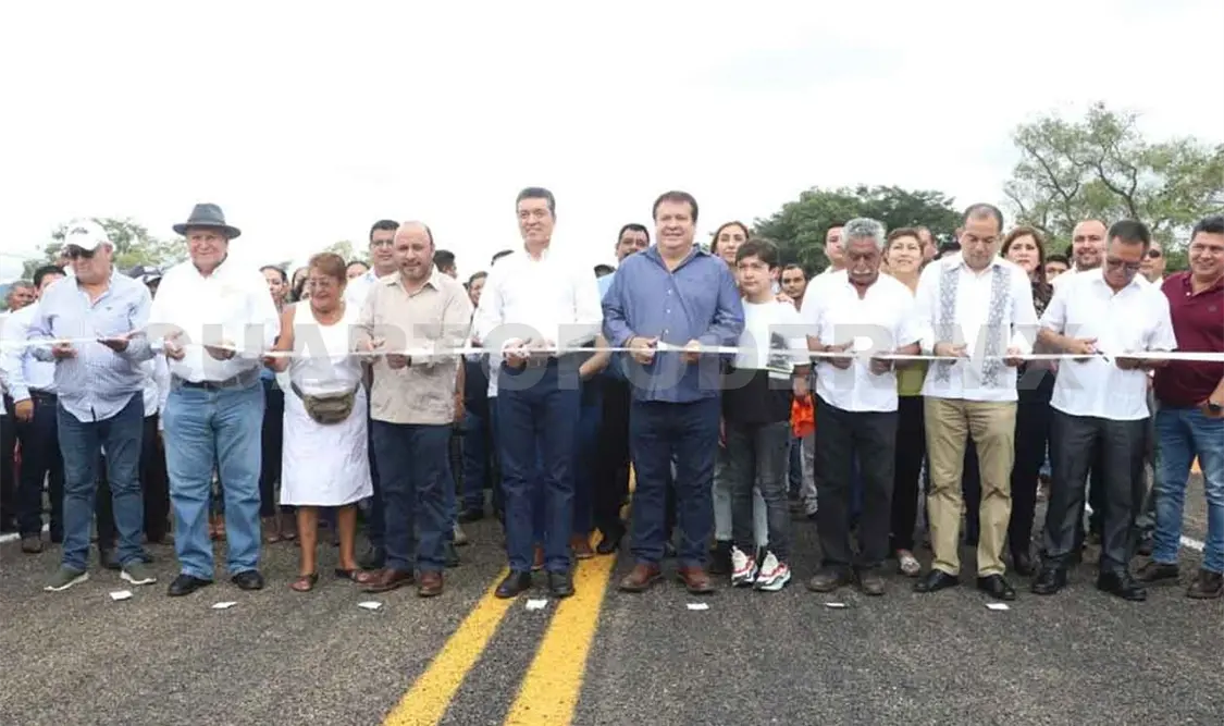 Inaugura REC puentes “El Tablón” y “San Lucas”