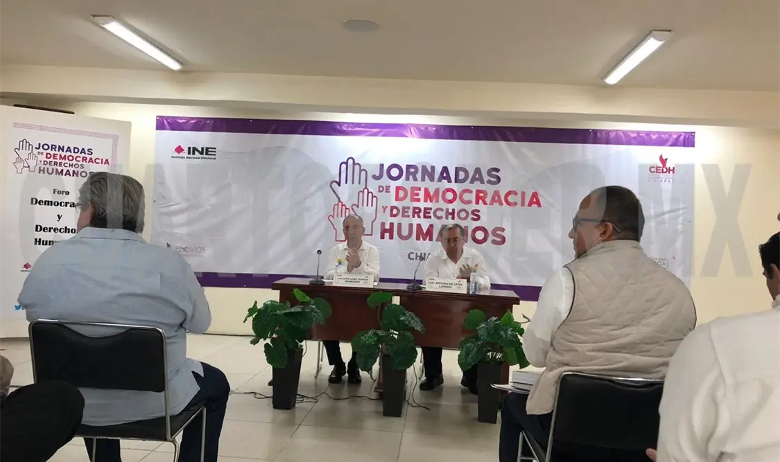 En esta Jornada se contó con la participaron de académicos de la Unach, del Cresur y defensores de derechos humanos. CP