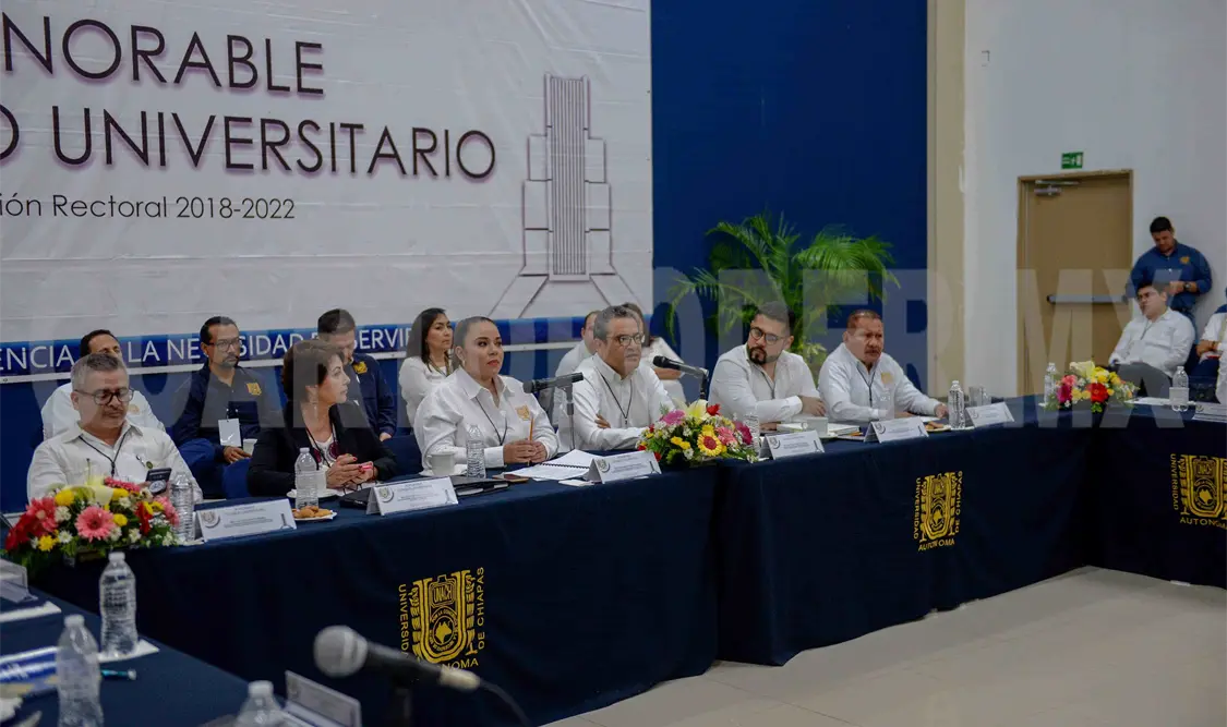FOTOCarlos Natarén, rector de la Unach, consideró que la institución necesita repensar su misión. Cortesía