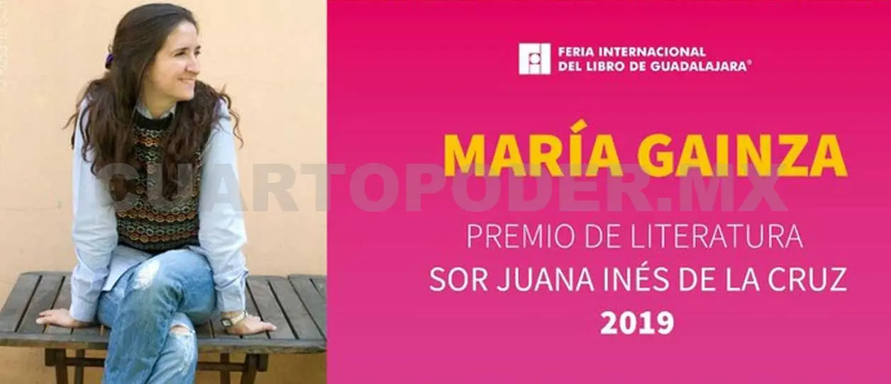 María Gainza gana Premio Sor Juana Inés
