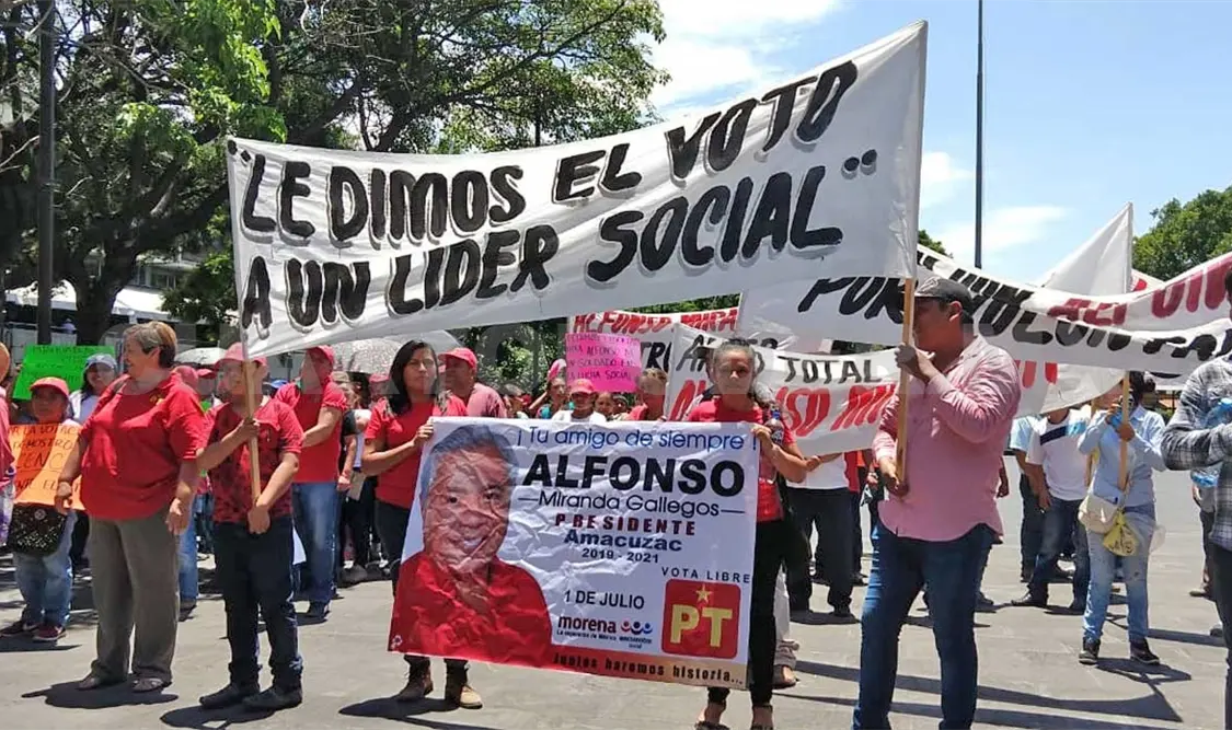 Alfonso Miranda Gallegos, alcalde electo de Amacuzac, cobró notoriedad por algunos aspectos. Twitter