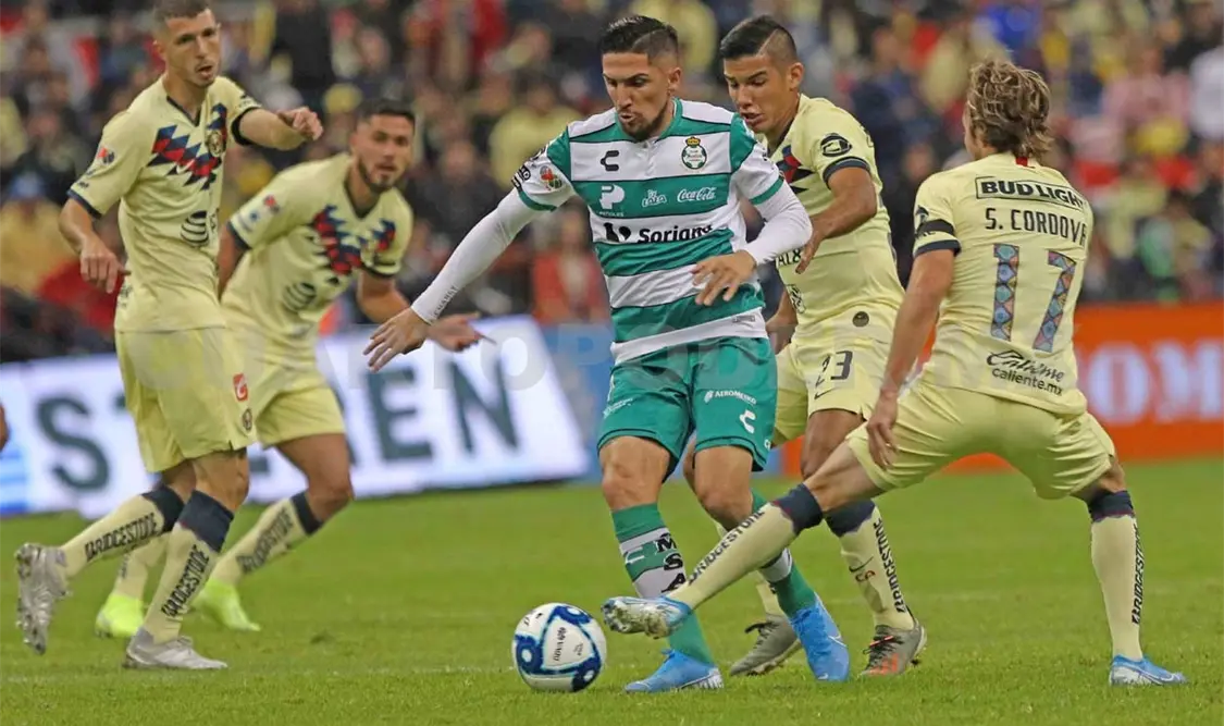 El América perdió en el Estadio Azteca, con marcador de 1-2. El Universal
