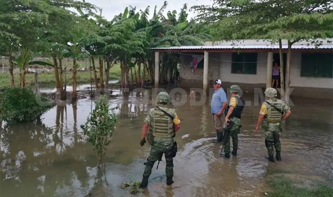 Habrá apoyo para afectados por lluvias