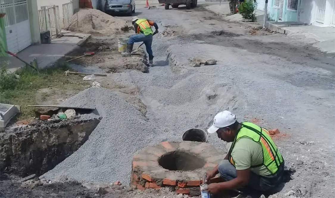 Beneficiadas 26 mil personas con obras de drenaje