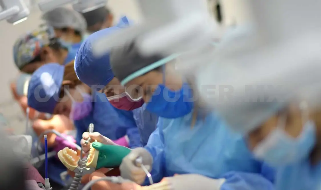 De alto nivel, simulador odontológico