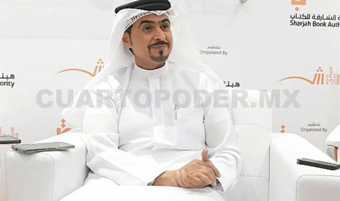 Ahmad Bin Rakad Al Amri, Autoridad del Libro de Sharjah. Cortesía
