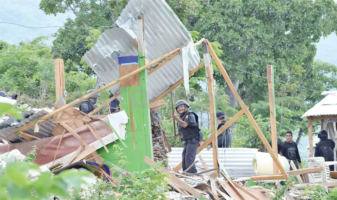 Tras 6 años, invasores dejan el Cañón del Sumidero