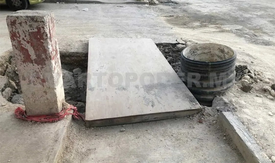 Exigen solucionar obra de drenaje inconclusa