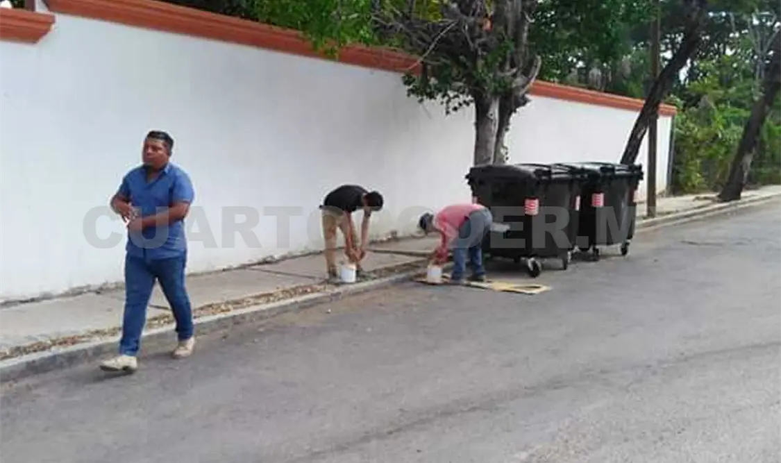 Supervisan campaña de contenerización