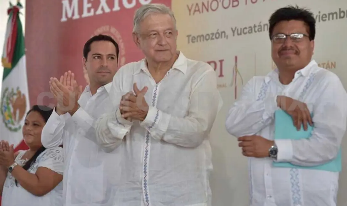 El presidente Andrés Manuel López Obrador continuó su gira por Yucatán este sábado. Agencias