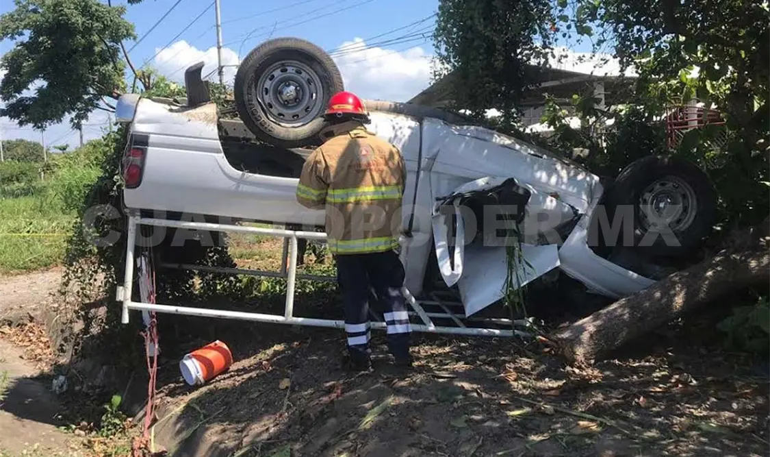 El trágico accidente ocurrió en el tramo carretero Tapachula-Puerto Madero. Rafael Victorio / CP