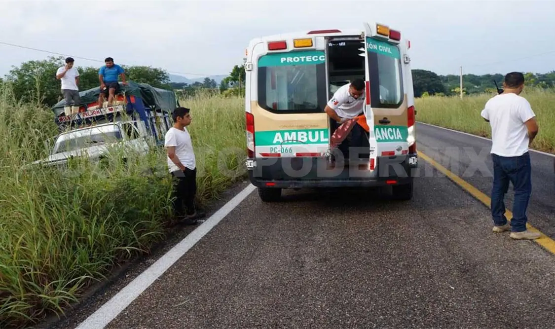 Los hechos ocurrieron en el tramo carretero Cintalapa-Cárdenas, en el kilómetro 69. CP