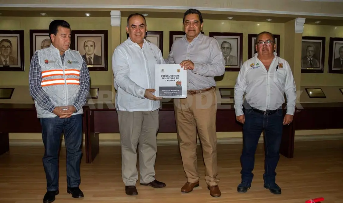 PJE y PC se coordinan en cultura preventiva