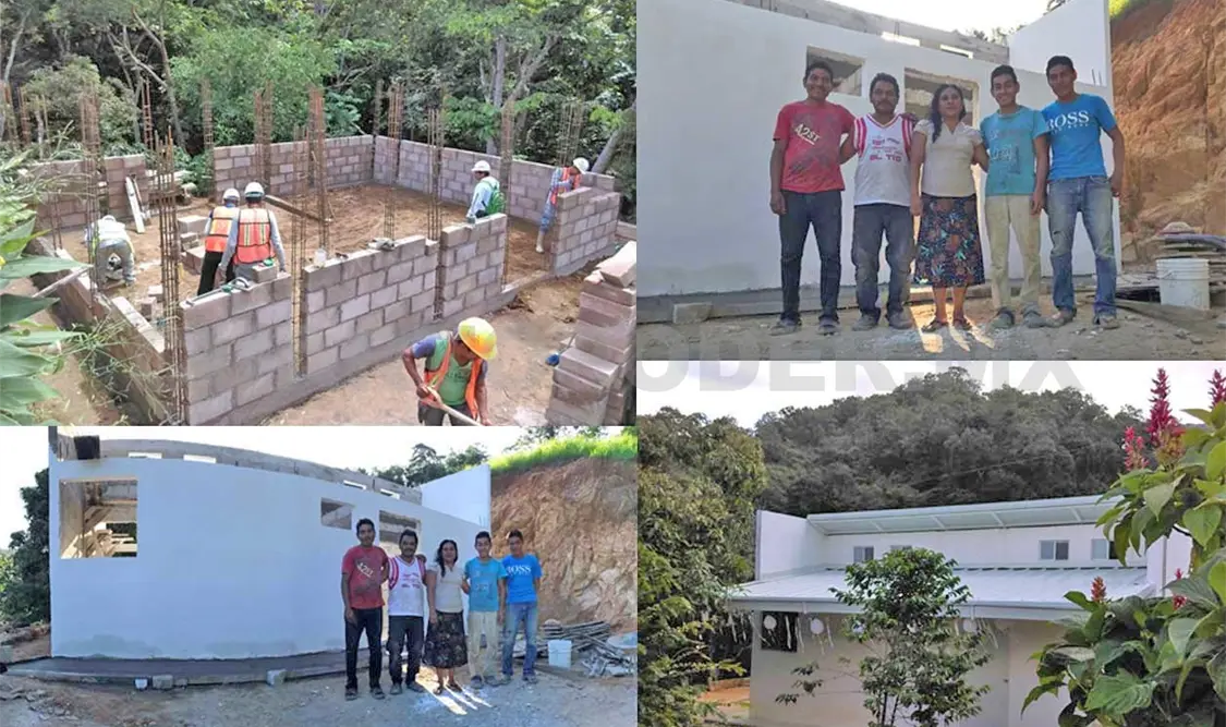“Reconstruyen comunidad”