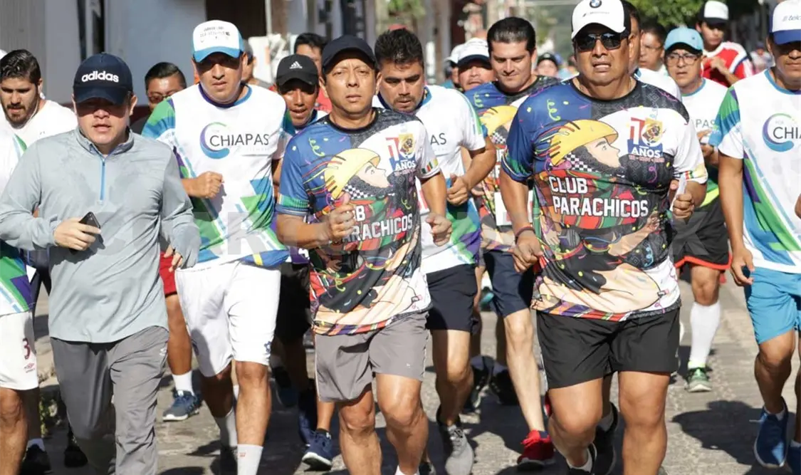 Exitosa carrera en Chiapa de Corzo