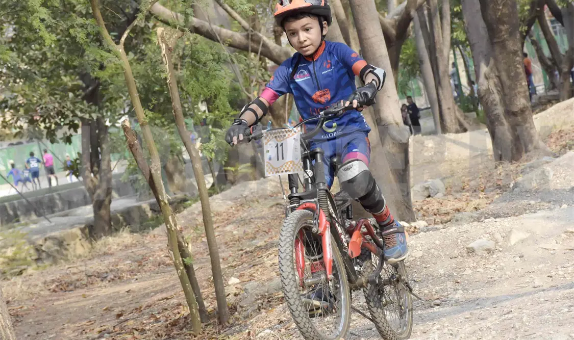 El equipo felino de la capital chiapaneca fue de los protagonistas al colocar a un buen número de ciclistas en los primeros lugares. Guillermo Ramos/CP