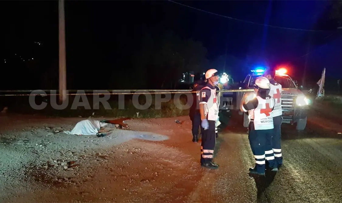 Muere motociclista atropellado