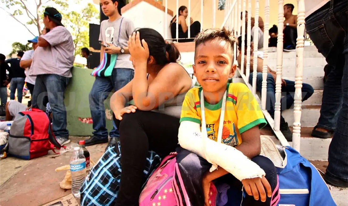Viajan solos el 30% de niños migrantes
