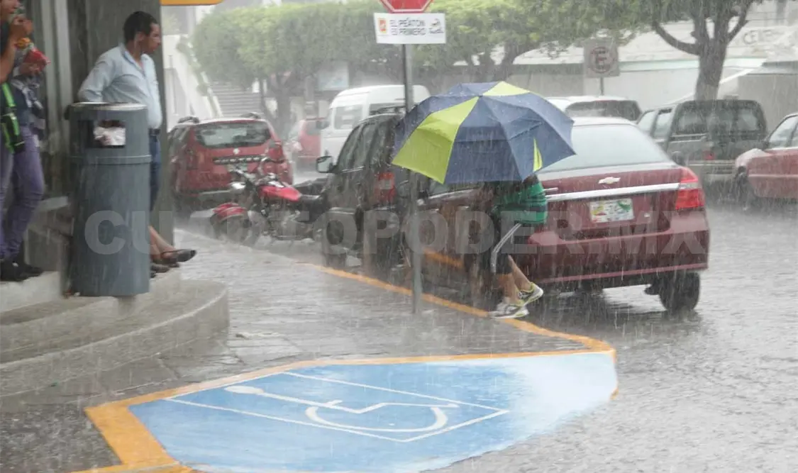 Bajas temperaturas y lluvias para Chiapas