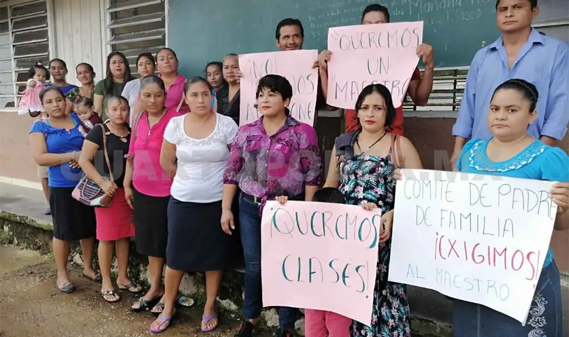 Padres de familia temen perder el ciclo escolar