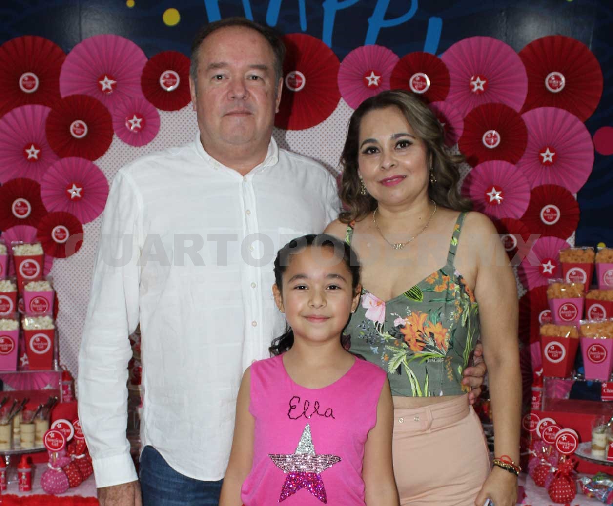 Divertida celebración para Camila