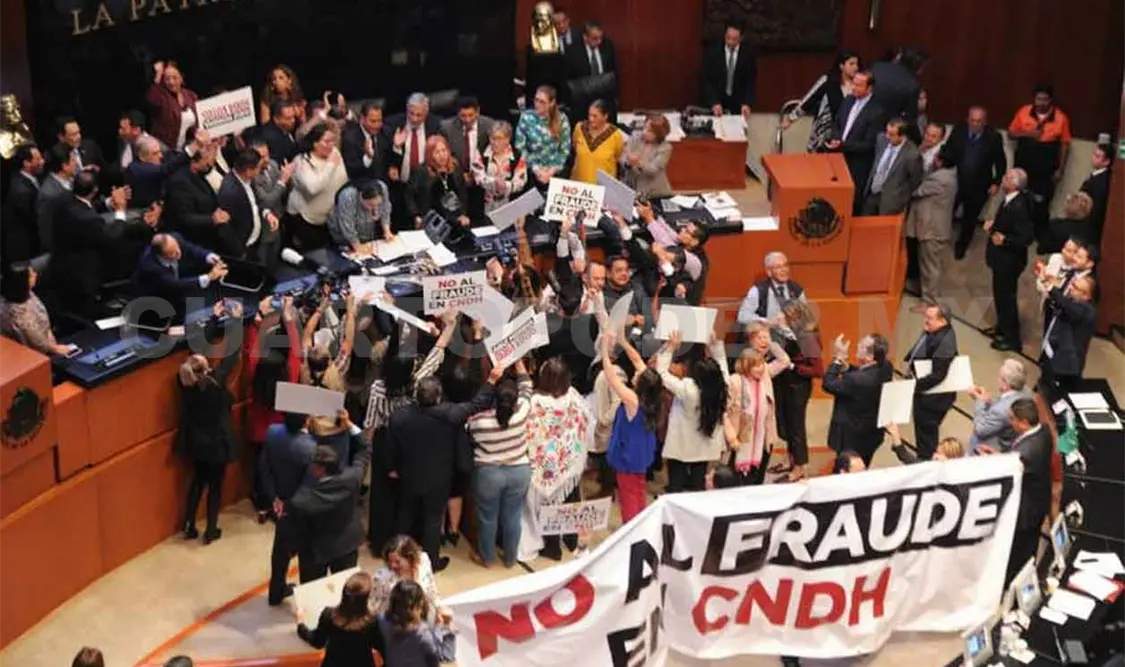 Cuatro consejeras renuncian a CNDH