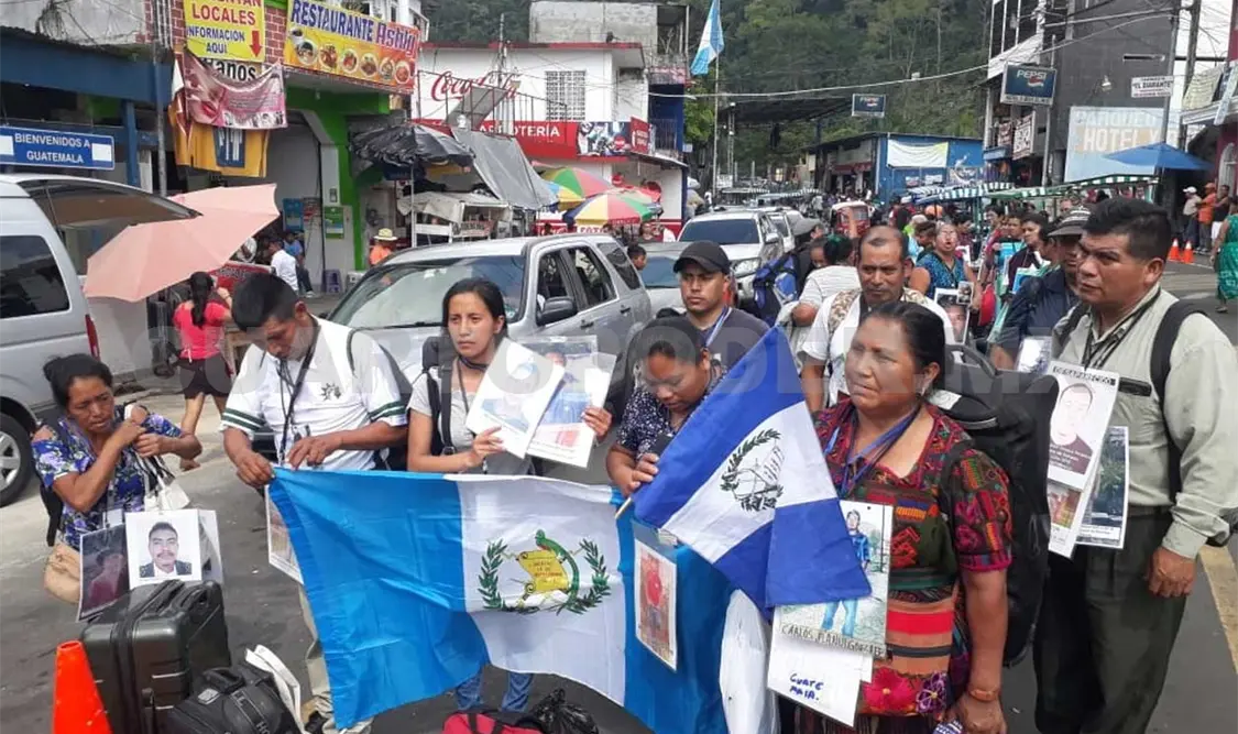 Caravana busca a migrantes desaparecidos