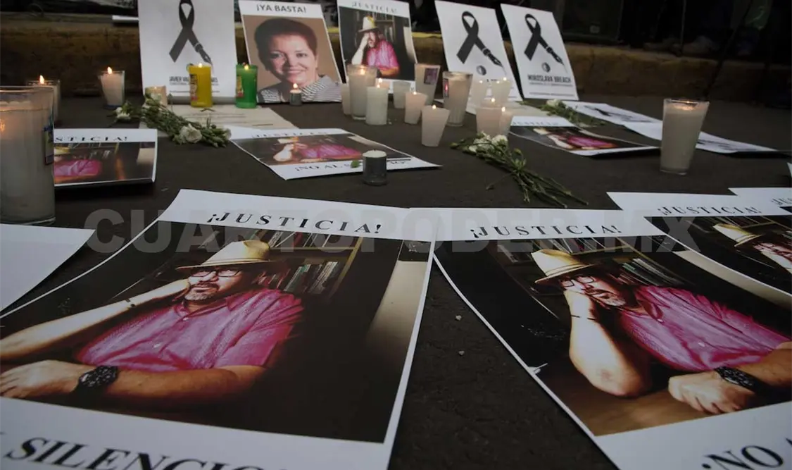 De acuerdo con cifras de la CNDH, con corte al 31 de octubre, en México suman 153 periodistas asesinados en 19 años. Twitter