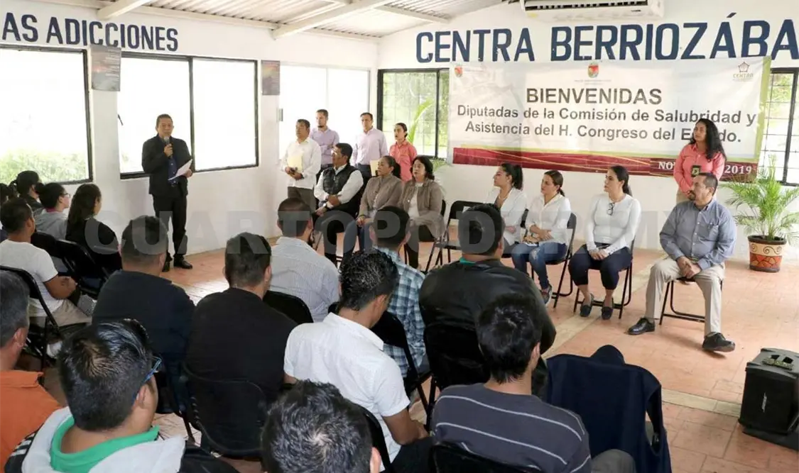 La Comisión de Salubridad y Asistencia del Honorable Congreso del Estado constata la operatividad del Centra en Berriozábal. CP