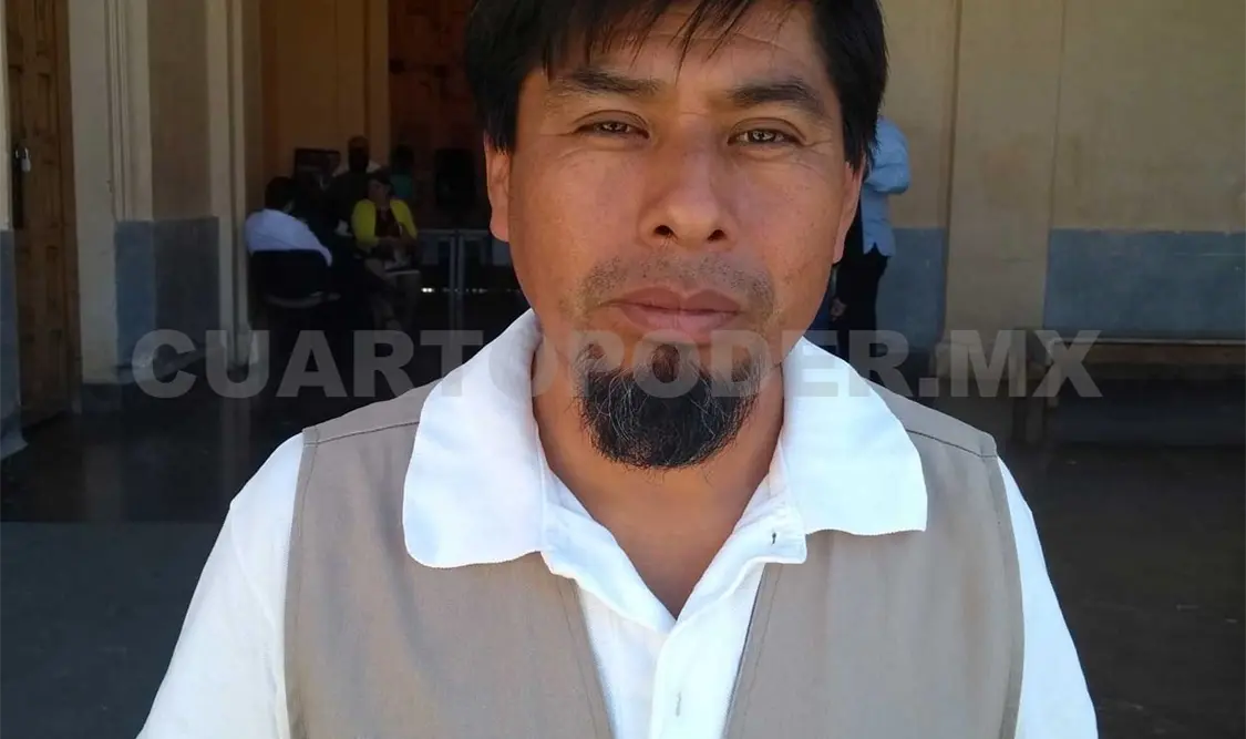 Mario Entzin Méndez es originario del municipio de Chanal. Manuel Martínez / CP