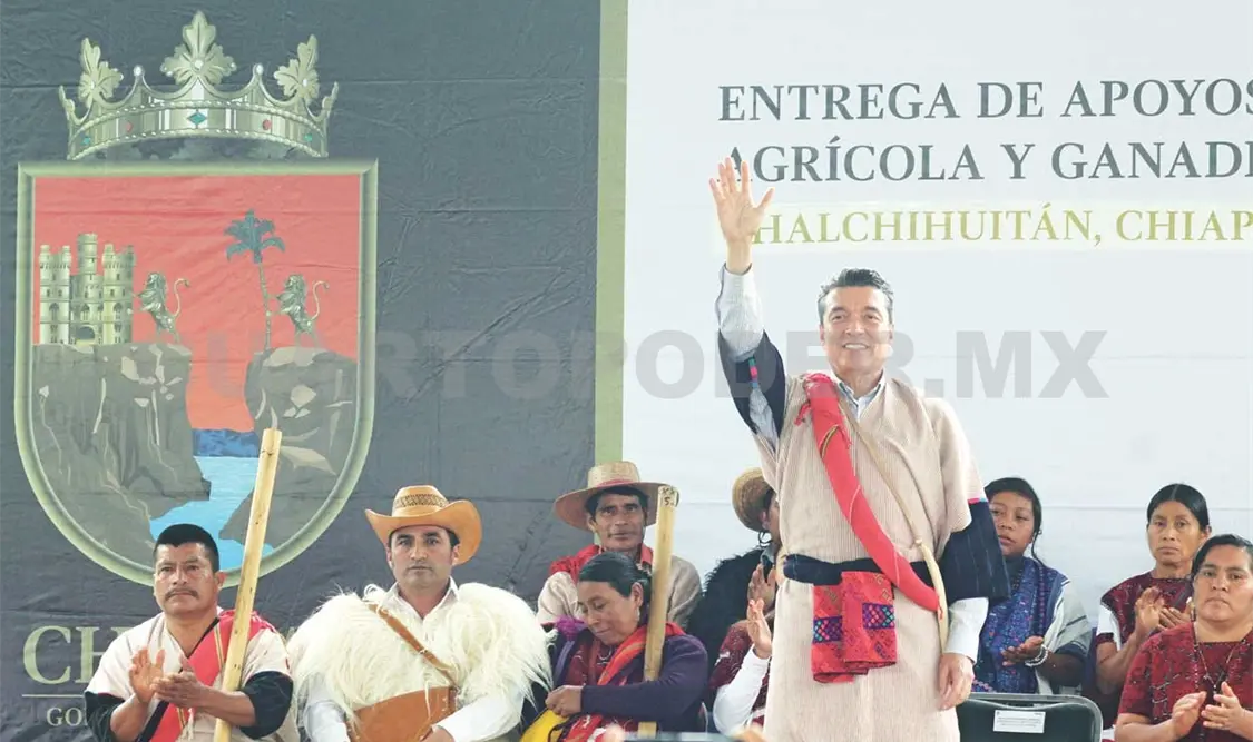 El gobernador de Chiapas manifestó que el presupuesto se destina a acciones importantes como incrementar la producción y elevar el nivel de ingresos en el medio rural. CP