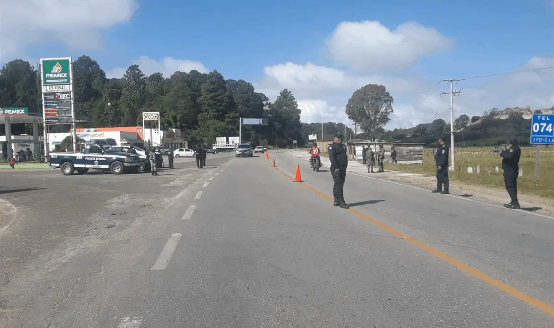 Este tipo de operativo continuará en el resto de la entidad para preservar la integridad y el patrimonio de los chiapanecos. CP