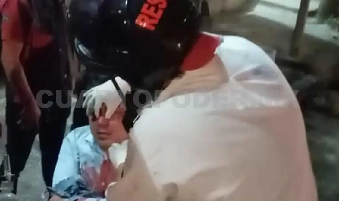 La víctima dijo que fue golpeada por sujetos desconocidos. Rafael Cabrera / CP