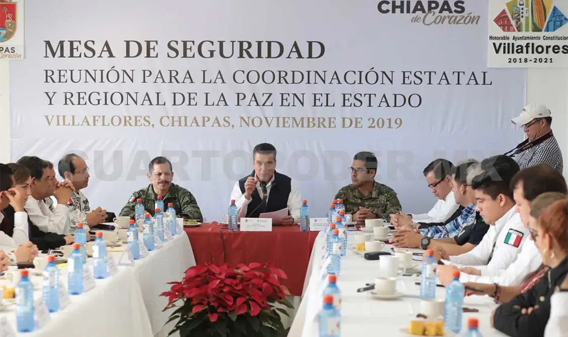 Encabeza REC Mesa para Coordinación de la Paz