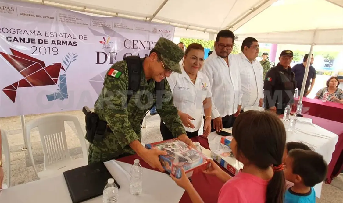 Un éxito Programa Canje de Armas