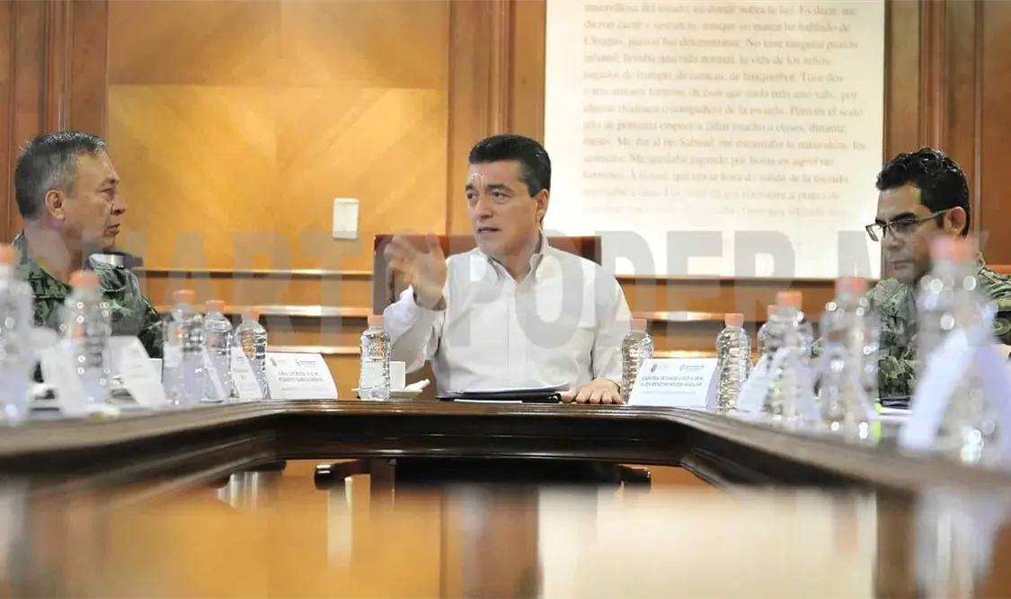 El gobernador destacó que este resultado es gracias a las estrategias de las Mesas de Seguridad Estatal y Regional. CP