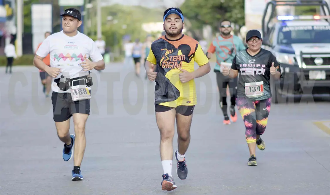 Las dos distancias ya conocidas serán las que recorrerán la arteria tuxtleca hasta finalizar en Caña Hueca. Guillermo Ramos/CP