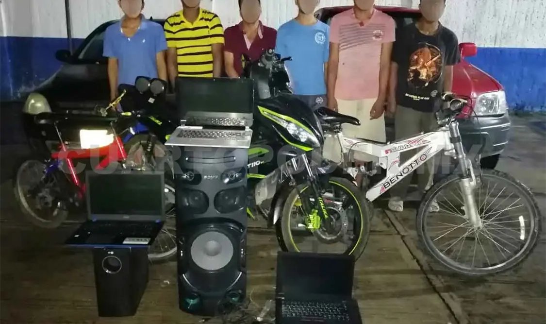 Desarticulan una banda delictiva en Tapachula