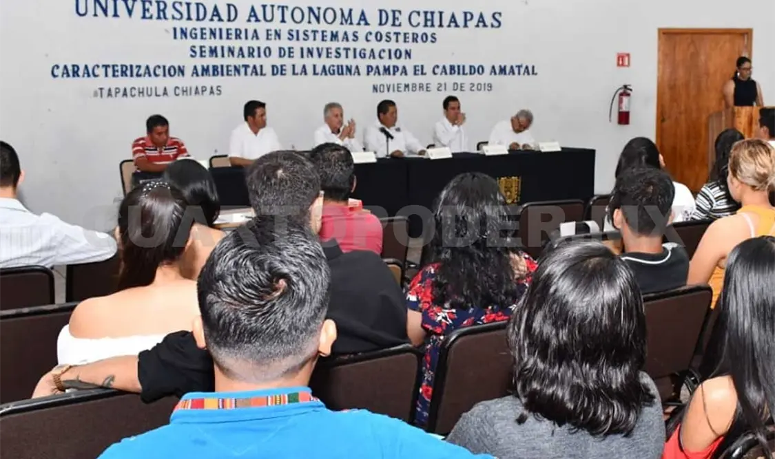Se llevó a cabo la presentación del Seminario de Investigación Caracterización Ambiental de la Laguna Pampa El Cabildo. CP
