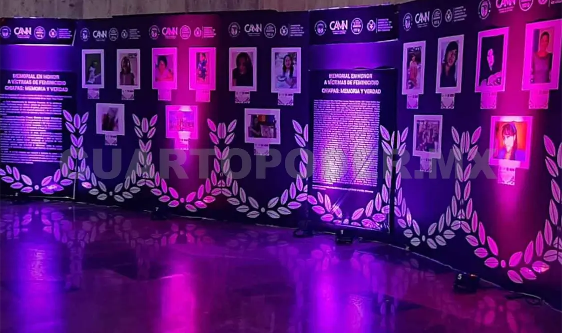 Presentan memoria fotográfica sobre feminicidios