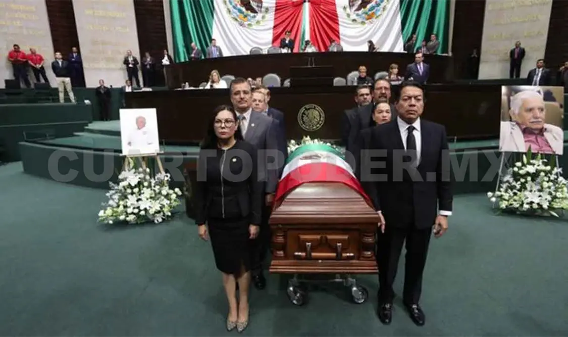 Rinden homenaje de cuerpo presente a diputado Ruiz Arias
