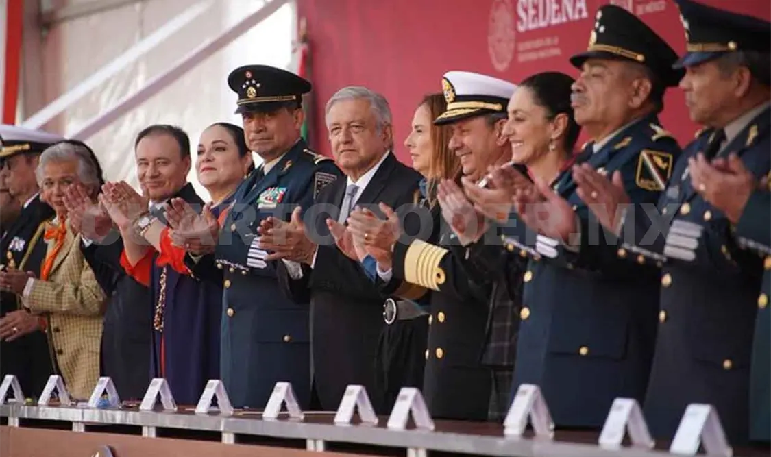 Colegio Militar refrenda lealtad a Presidencia