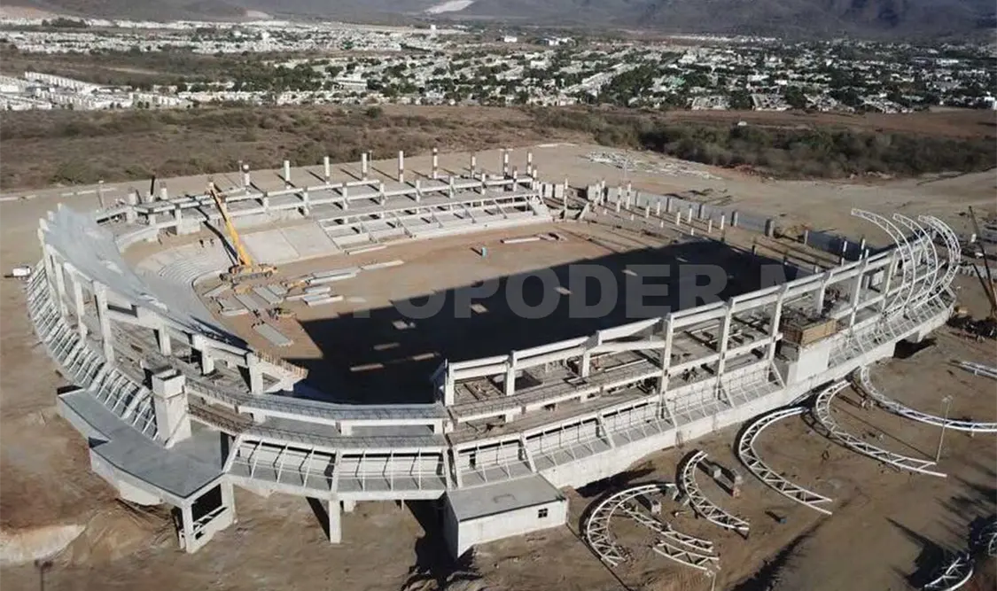 El millonario estadio de Mazatlán