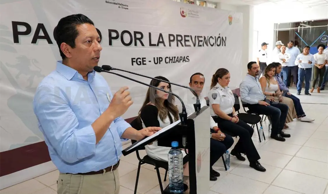 Detalló que es fundamental trabajar de la mano con las instituciones para prevenir la comisión de delitos. CP